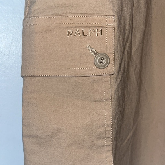 Never worn Ralph Lauren blue label cargo capris, size 4 - Picture 3 of 9